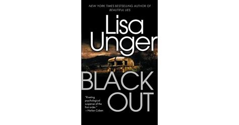 black out lisa unger|Black Out by Lisa Unger .